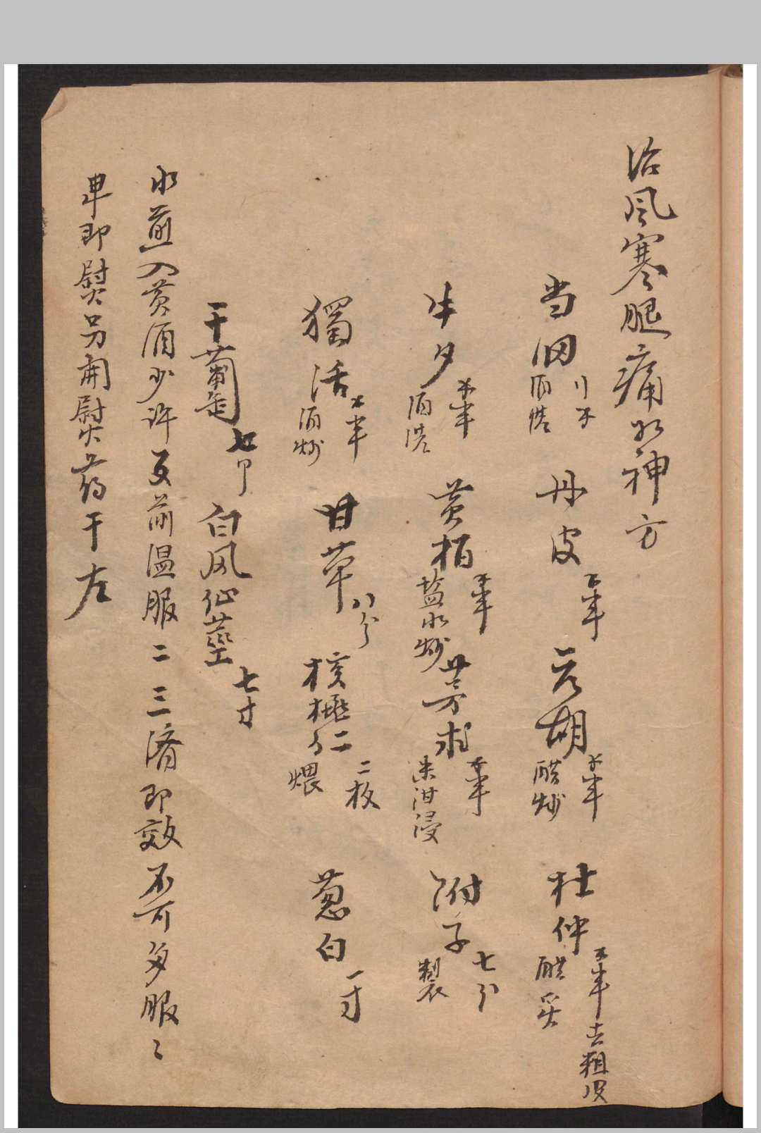图片[7]-中华古籍网-专注古书收集王心田 [药方抄本]-中华古籍网-专注古书收集中华古籍网-专注古书收集