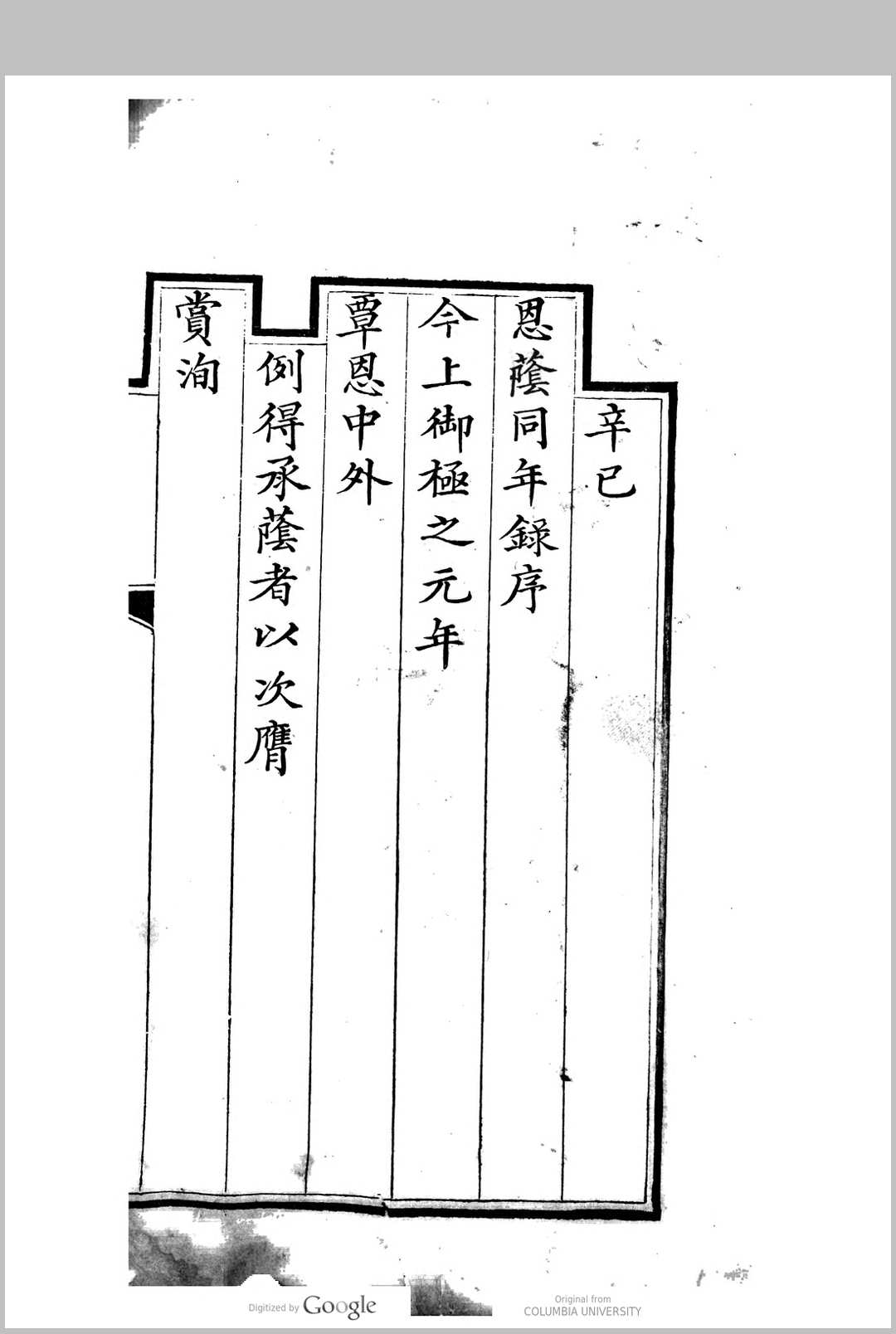 恩瘾同年齿录. 1821年  1851年中华古籍网-专注古书收集中华古籍网