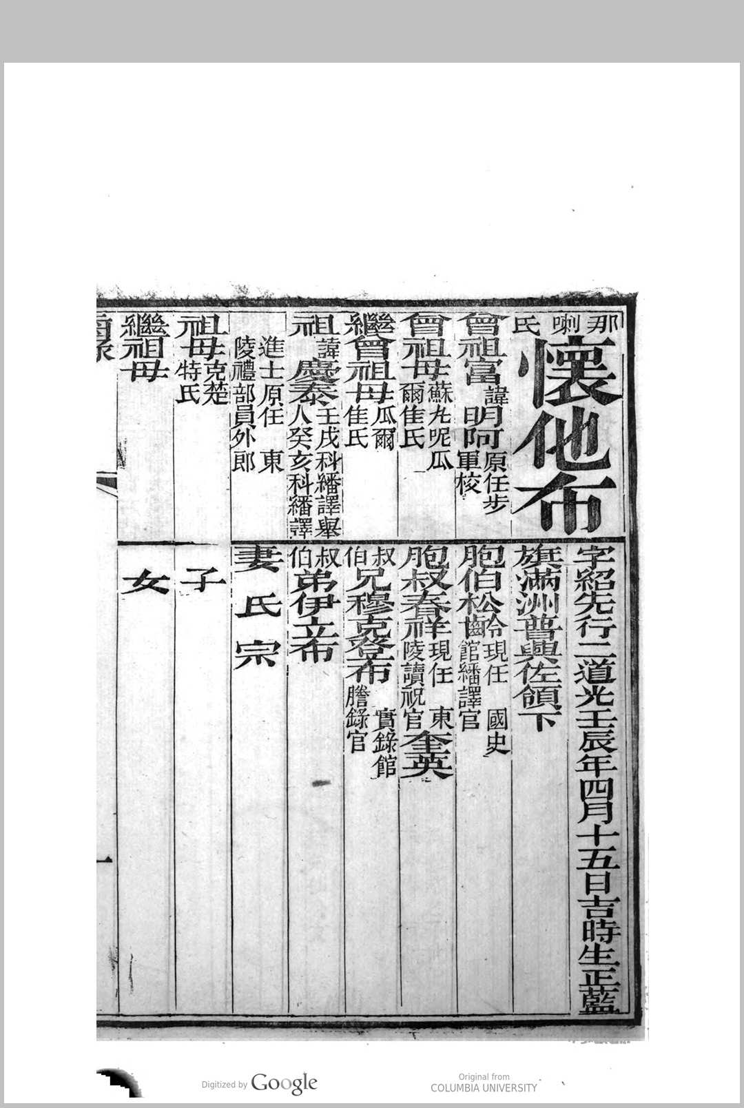 图片[6]中华古籍网-专注古书收集恩瘾同年齿录. 1821年  1851年中华古籍网-专注古书收集中华古籍网