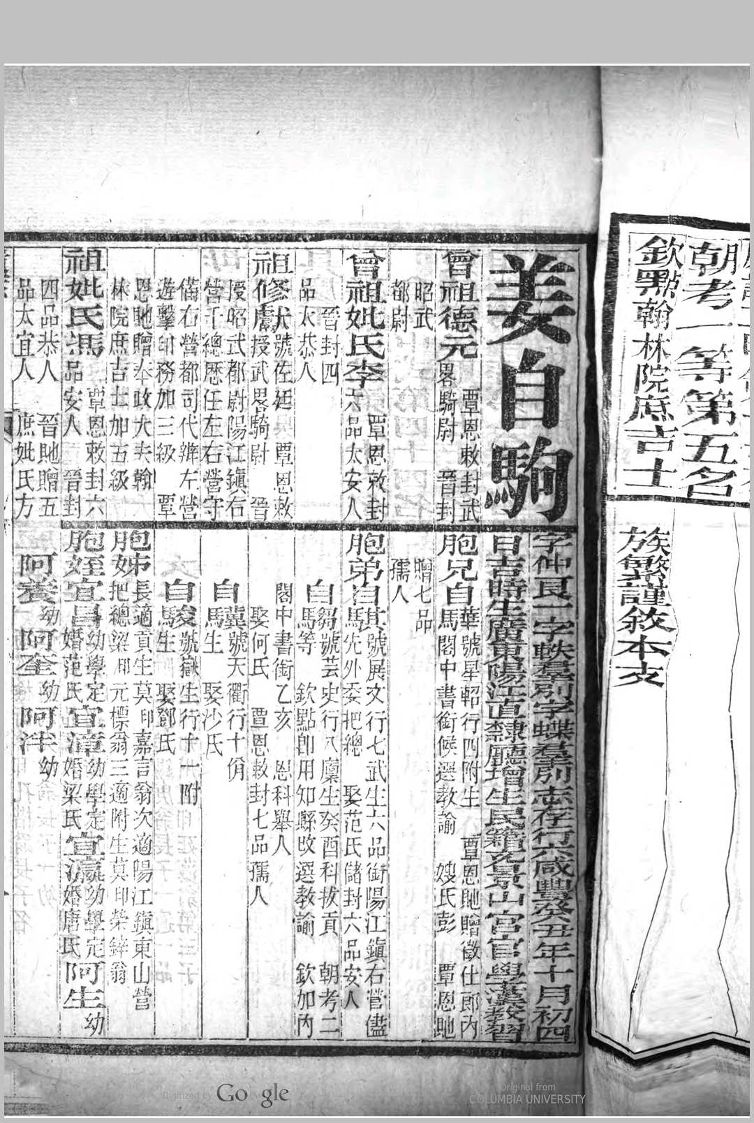 图片[5]中华古籍网-专注古书收集同年齿录 光绪庚辰科中华古籍网-专注古书收集中华古籍网