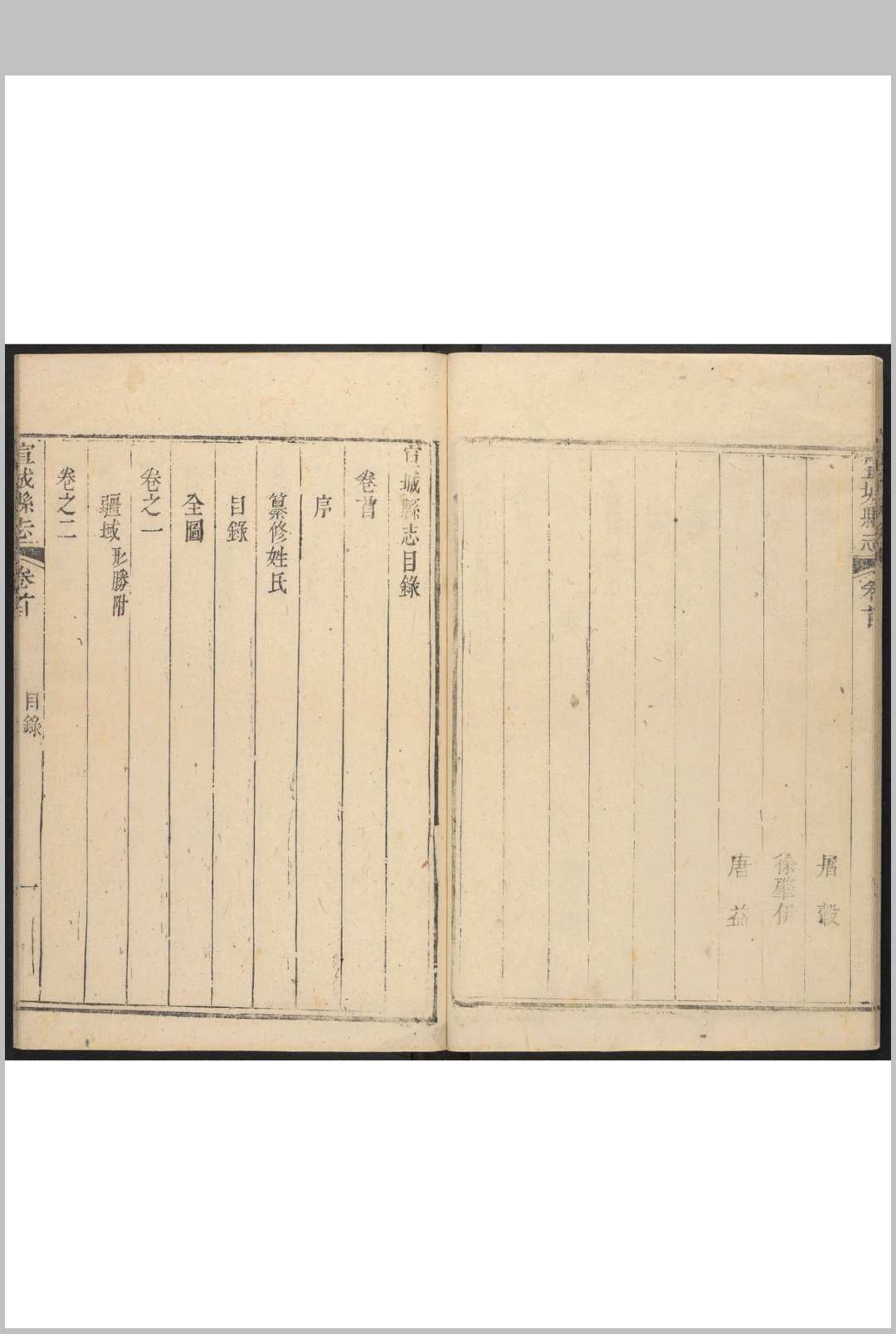 图片[2]中华古籍网-专注古书收集宣城县志 32卷, 卷首  1卷 杨廷栋等 纂  吴飞九修.乾隆4年中华古籍网-专注古书收集中华古籍网