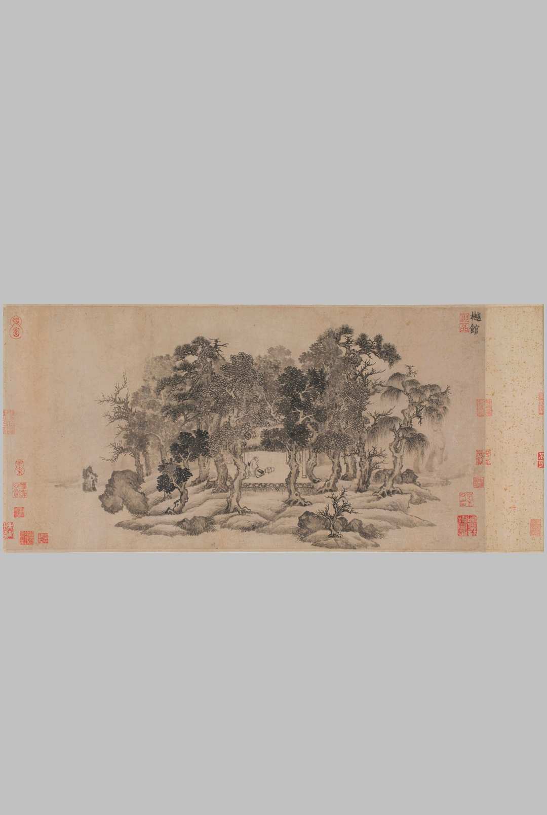 图片[2]中华古籍网-专注古书收集临唐.卢鸿.草堂十志图卷.宋人绘.纸本水墨.大阪市立美术馆藏中华古籍网-专注古书收集中华古籍网