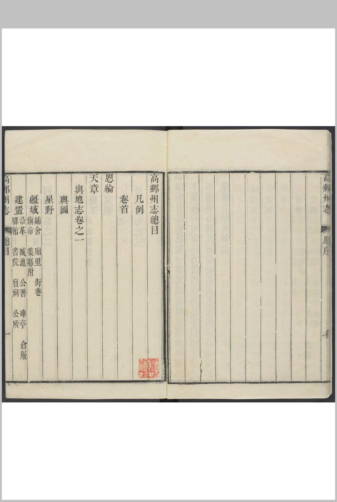 图片[2]中华古籍网-专注古书收集高邮州志  12卷 夏之容纂  杨宜崙修.乾隆48年中华古籍网-专注古书收集中华古籍网