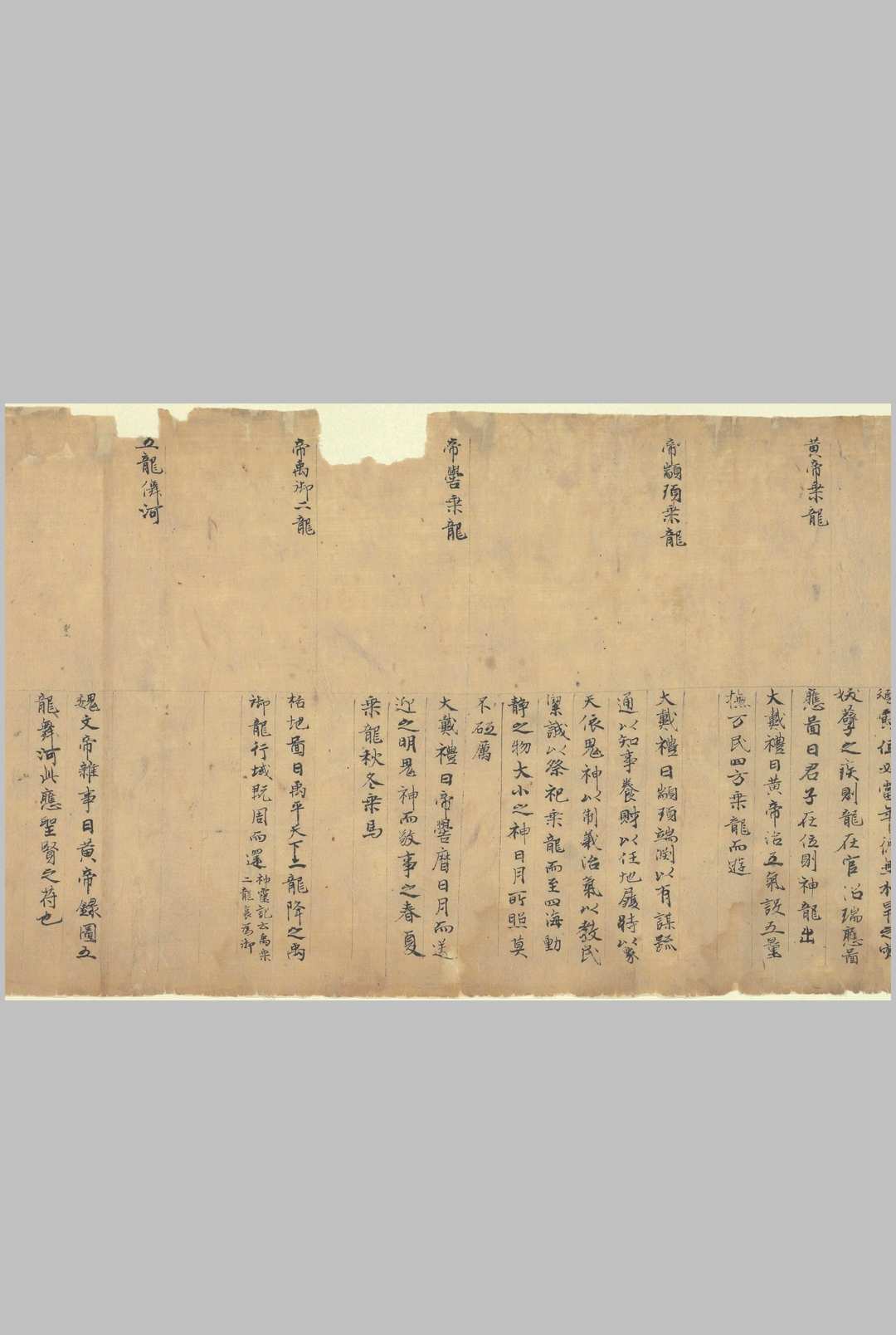 图片[3]中华古籍网-专注古书收集彩绘祥瑞动物之图.Pelliot chinois 2683中华古籍网-专注古书收集中华古籍网
