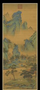 春山吟赏轴.明仇英绘.绢本设色.7280×17916像素中华古籍网-专注古书收集中华古籍网