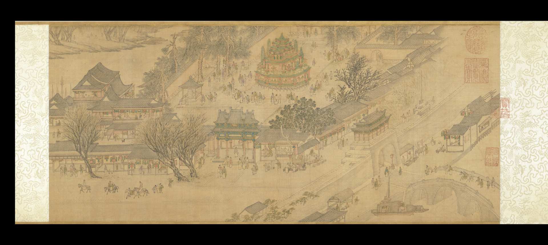 图片[2]中华古籍网-专注古书收集月令图卷.明.吴彬绘.绢本设色.65500×2105像素中华古籍网-专注古书收集中华古籍网