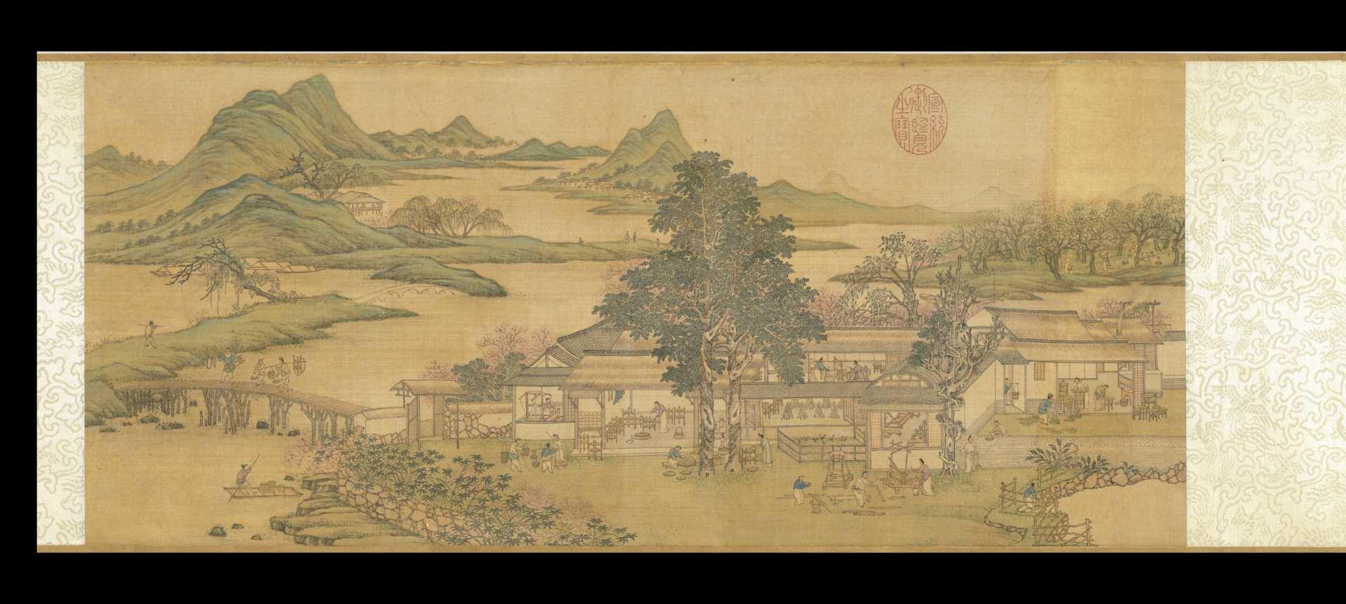 图片[3]中华古籍网-专注古书收集月令图卷.明.吴彬绘.绢本设色.65500×2105像素中华古籍网-专注古书收集中华古籍网