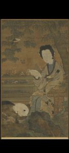 仕女图轴.传五代南唐周文矩绘.14542×25459像素.绢本设色.台北故宫博物院藏中华古籍网-专注古书收集中华古籍网