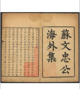苏文忠公海外集  二十二卷 苏轼撰  樊庶编注 得树轩中华古籍网-专注古书收集中华古籍网