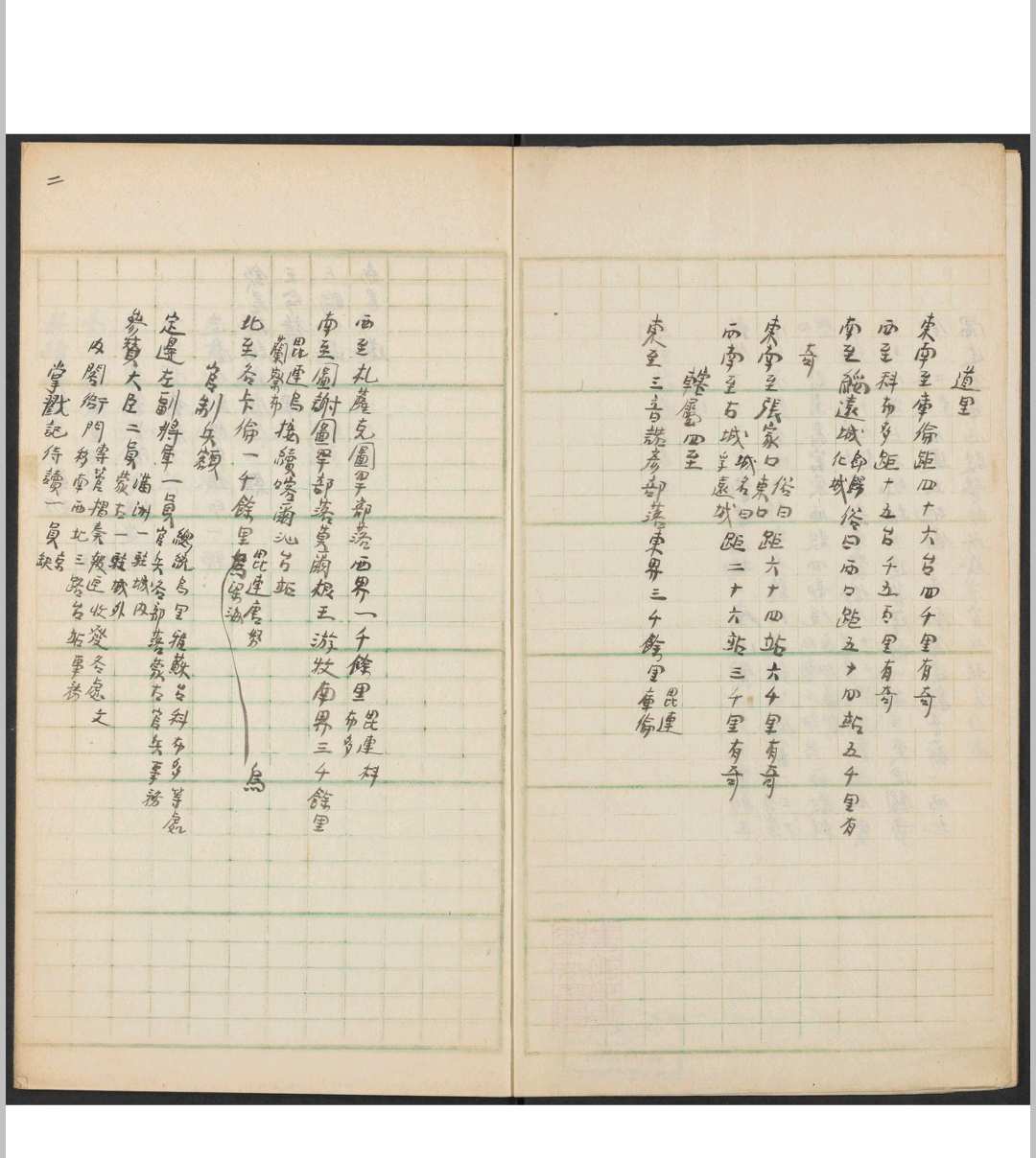 图片[3]-中华古籍网-专注古书收集乌里雅苏台志略 日本传钞绿格纸本-中华古籍网-专注古书收集中华古籍网-专注古书收集