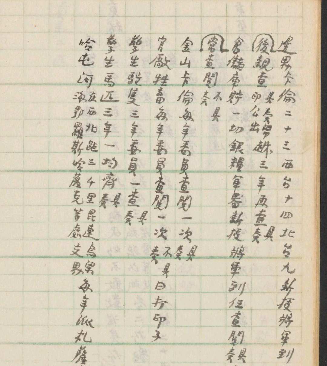 图片[4]-中华古籍网-专注古书收集乌里雅苏台志略 日本传钞绿格纸本-中华古籍网-专注古书收集中华古籍网-专注古书收集