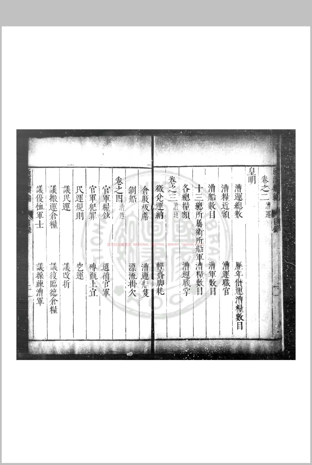 图片[6]-中华古籍网-专注古书收集通漕类编 (明)王在晋撰 明启祯间(1621-1644)刊本-中华古籍网-专注古书收集中华古籍网-专注古书收集