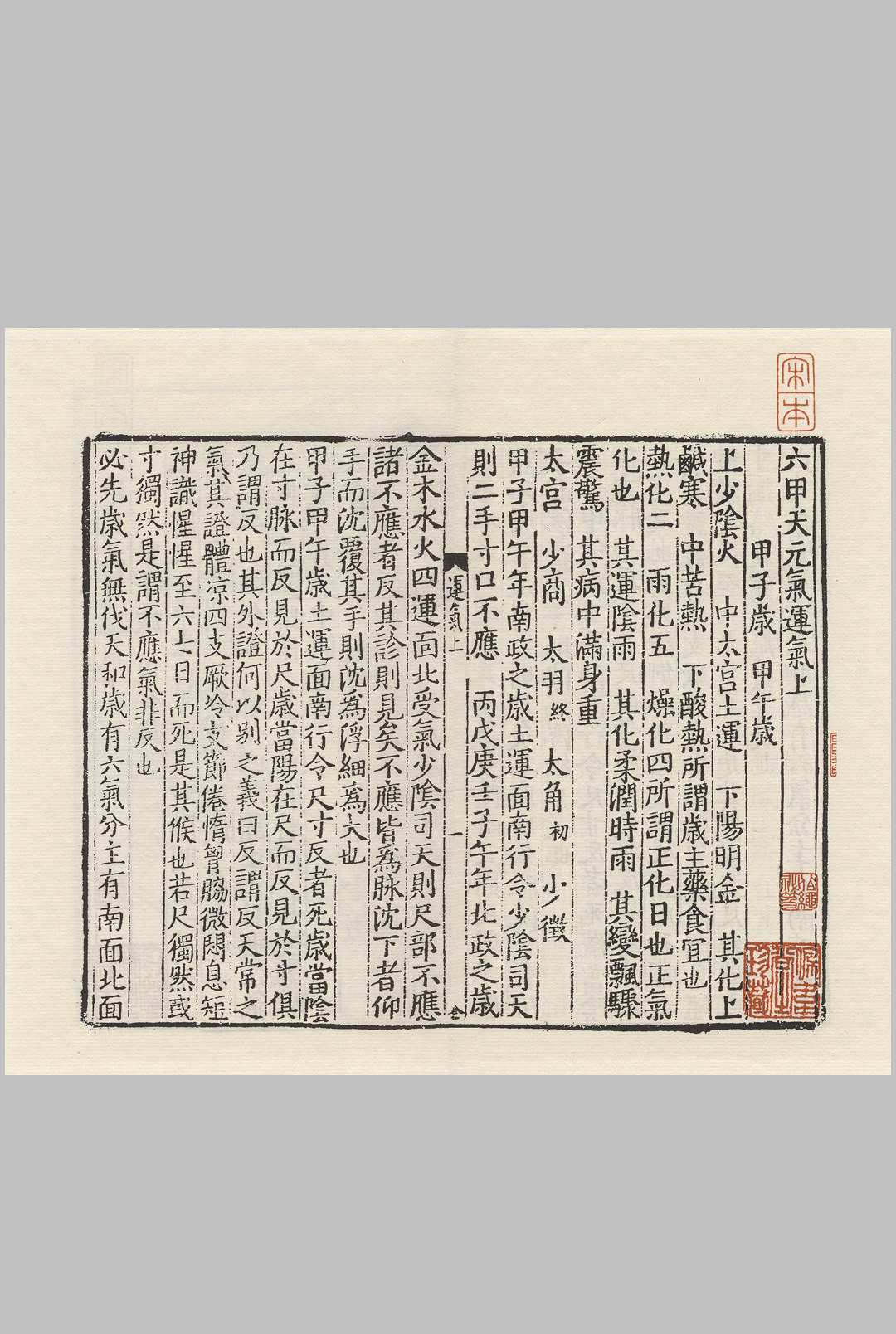 图片[2]中华古籍网-专注古书收集六甲天元气运钤 宋刻本中华古籍网-专注古书收集中华古籍网