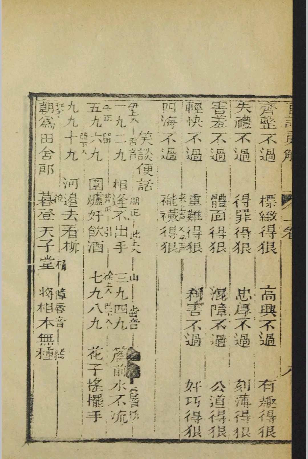 图片[9]-中华古籍网-专注古书收集新刻官话汇解便览 3卷 末附 应酧捷用算法 1卷   1794-中华古籍网-专注古书收集中华古籍网-专注古书收集