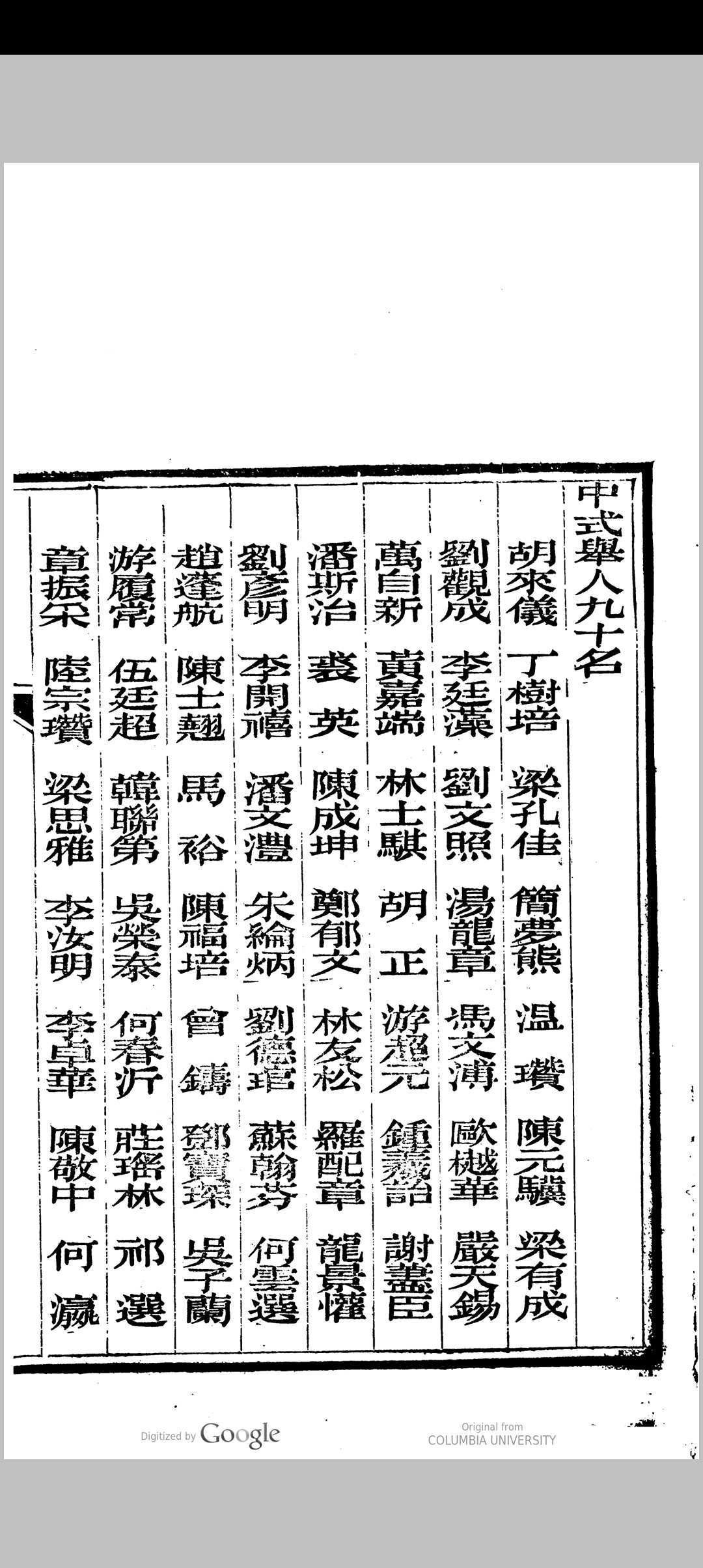 图片[2]中华古籍网-专注古书收集广东乡试录 同治三年甲子科中华古籍网-专注古书收集中华古籍网