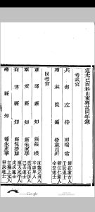 道光己酉科　直省举贡同年录中华古籍网-专注古书收集中华古籍网