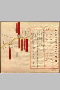 山东黄河光绪二十七八两年险工图  一卷 清光绪间彩绘本中华古籍网-专注古书收集中华古籍网