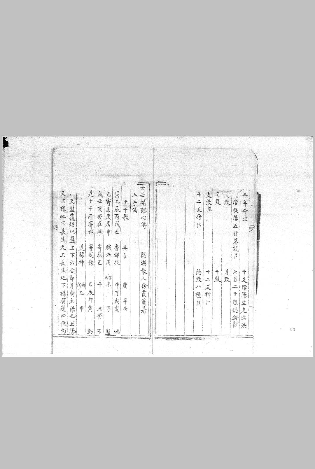 图片[3]-中华古籍网-专注古书收集六壬辟谬心传 不分卷 (清) 徐霞翁 撰 清钞本-中华古籍网-专注古书收集中华古籍网-专注古书收集
