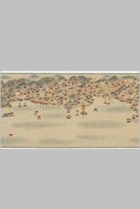 南中国海岸图卷.纸本（33.1×517厘米）法国国家图书馆藏中华古籍网-专注古书收集中华古籍网