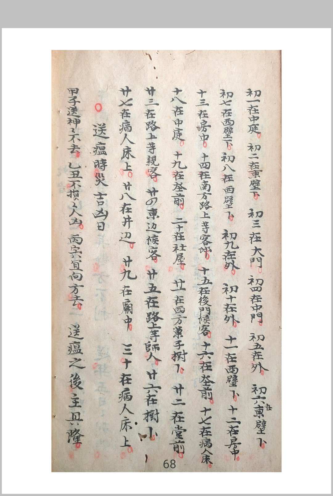图片[5]-中华古籍网-专注古书收集选定日期 阴阳走马日历 道光年间-中华古籍网-专注古书收集中华古籍网-专注古书收集