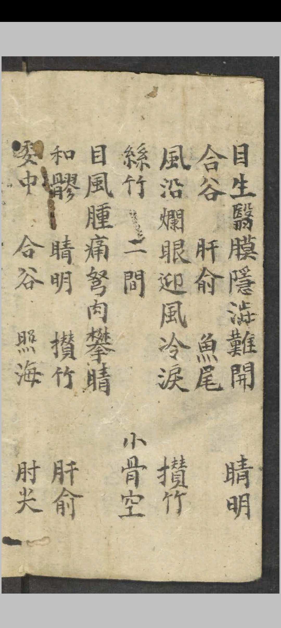 图片[5]-中华古籍网-专注古书收集眼科针灸要穴图   1900-中华古籍网-专注古书收集中华古籍网-专注古书收集
