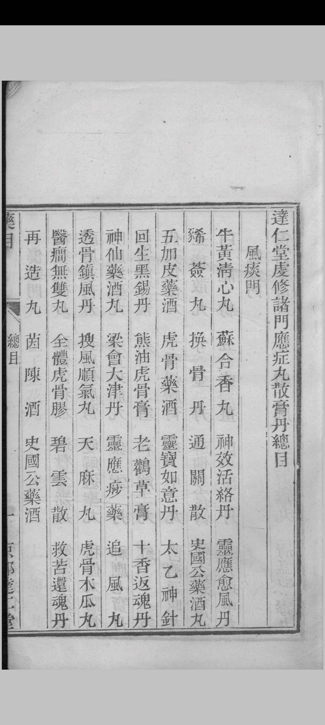 图片[3]中华古籍网-专注古书收集达人堂药目 本堂编中华古籍网-专注古书收集中华古籍网