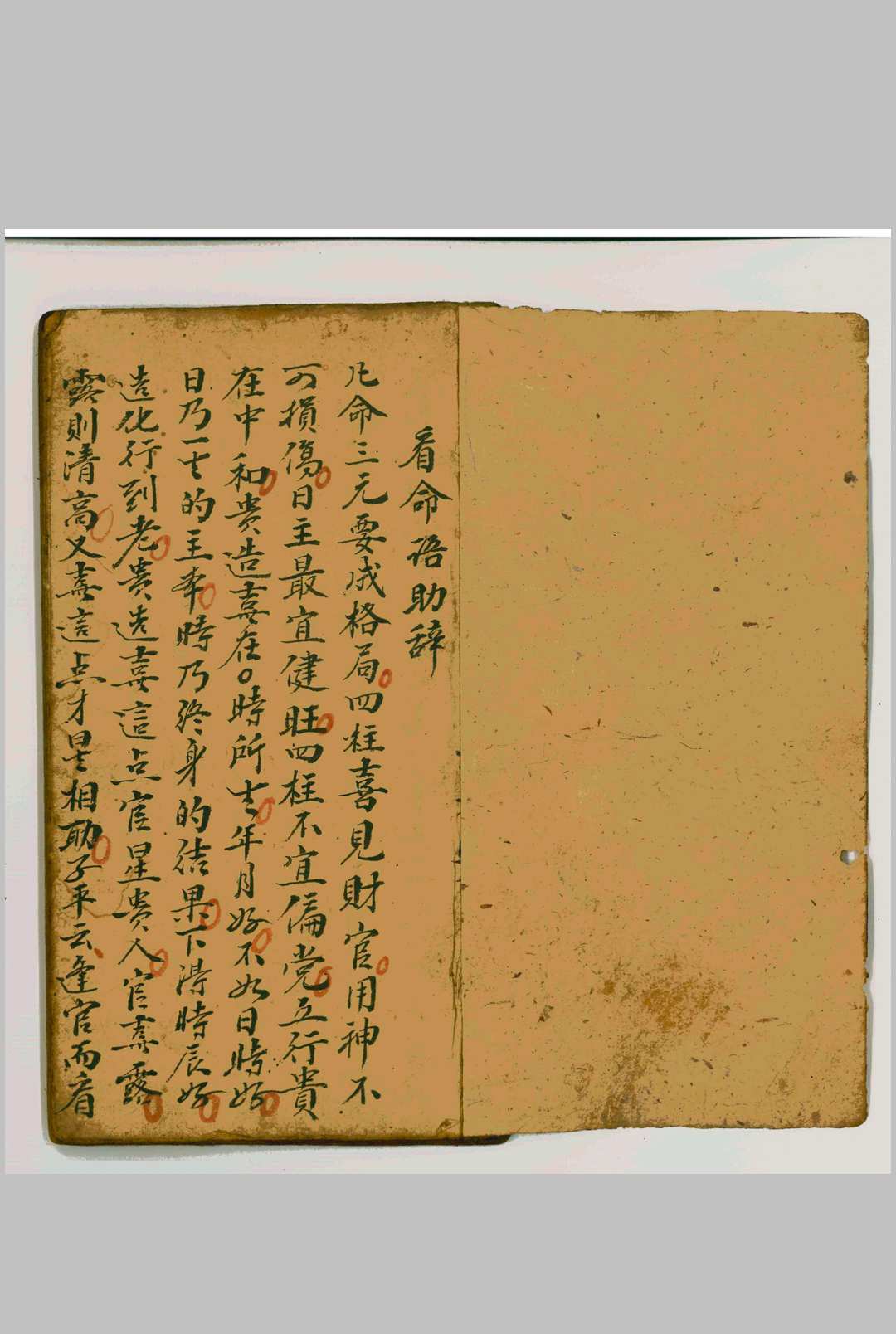 图片[2]-中华古籍网-专注古书收集看命助语 游和照 抄本-中华古籍网-专注古书收集中华古籍网-专注古书收集