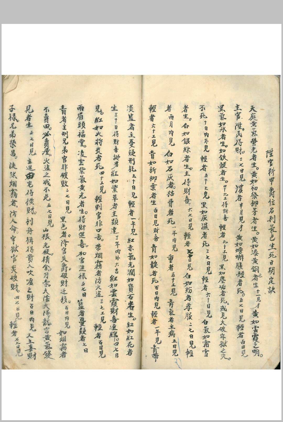图片[5]-中华古籍网-专注古书收集相书真传（手抄本）-中华古籍网-专注古书收集中华古籍网-专注古书收集