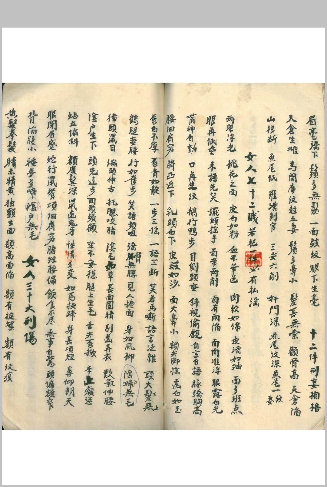 图片[7]-中华古籍网-专注古书收集相书真传（手抄本）-中华古籍网-专注古书收集中华古籍网-专注古书收集