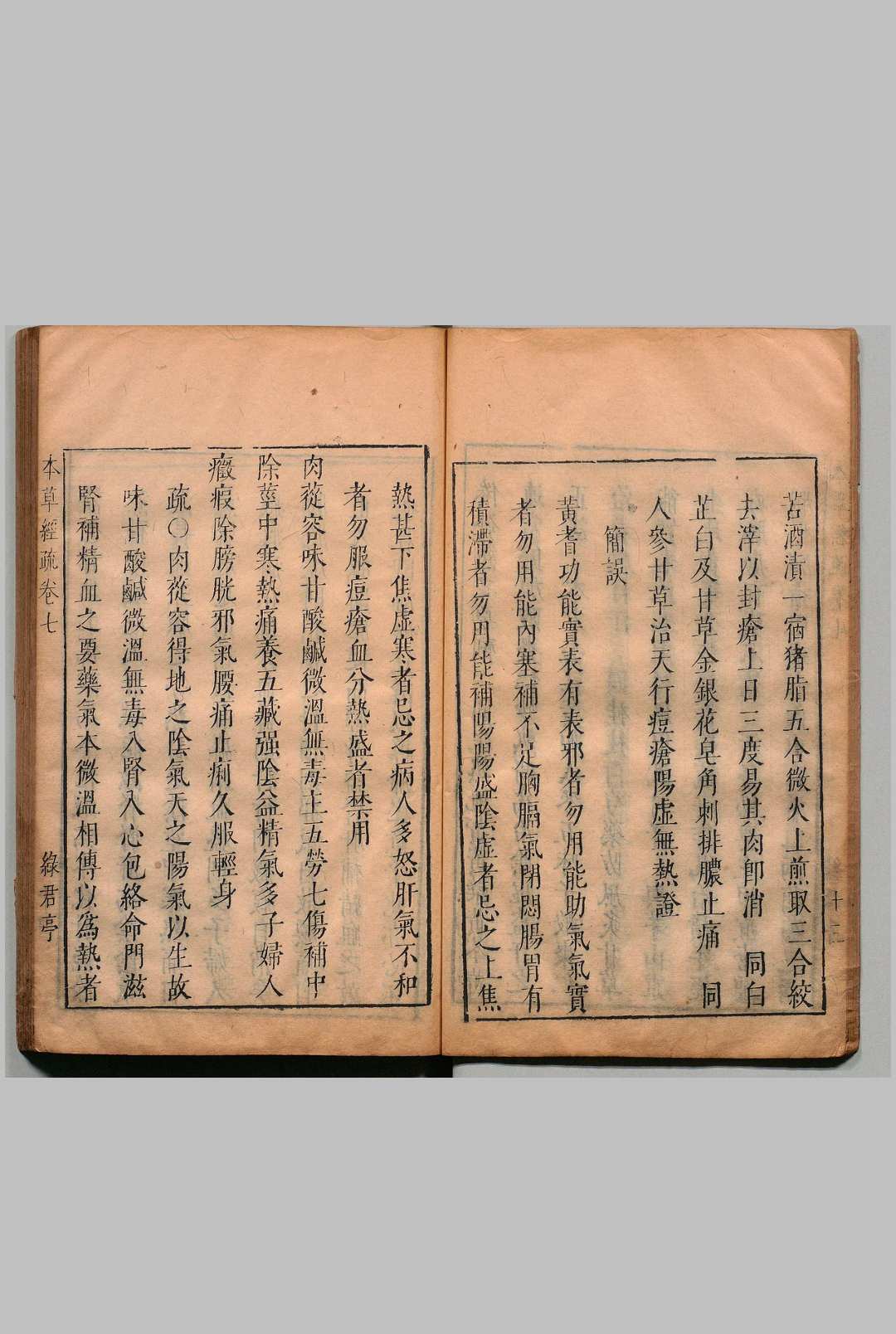 图片[15]中华古籍网-专注古书收集神农本草经疏 30卷 谬希雍,明天启5年 , 绿君亭中华古籍网-专注古书收集中华古籍网