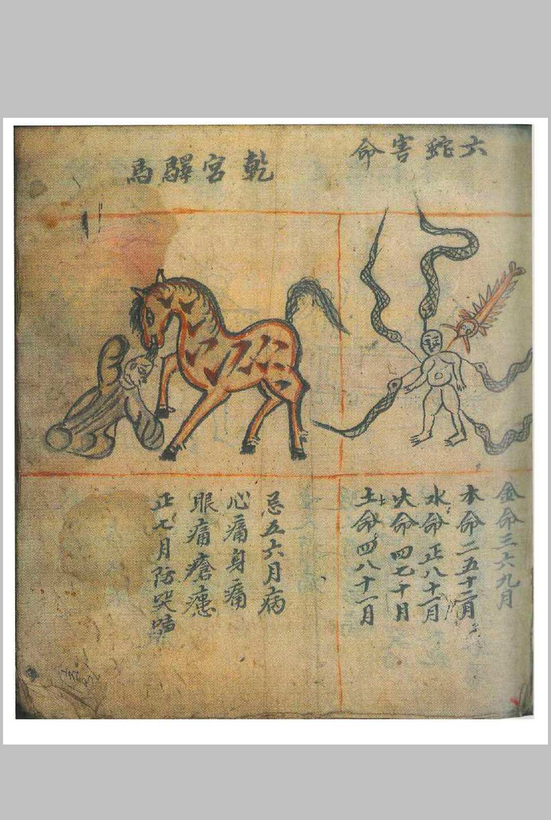 图片[3]-中华古籍网-专注古书收集彩绘八字秘诀  清嘉庆十六年-中华古籍网-专注古书收集中华古籍网-专注古书收集