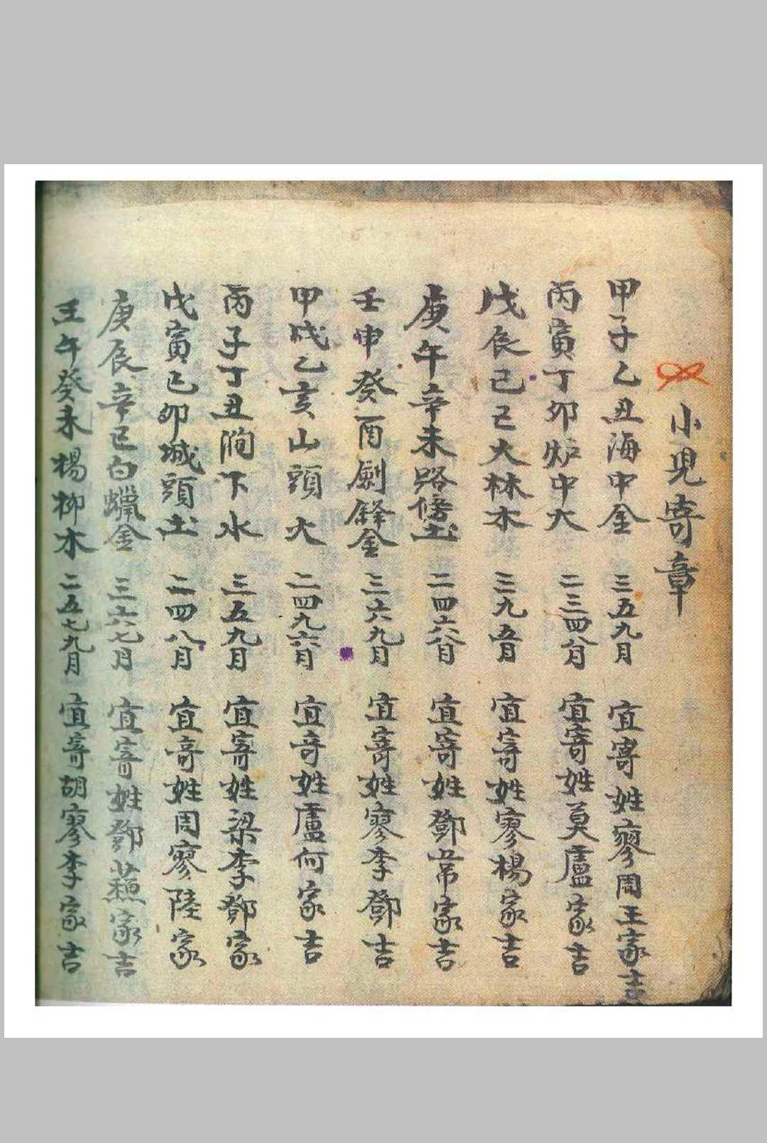 图片[21]-中华古籍网-专注古书收集彩绘八字秘诀  清嘉庆十六年-中华古籍网-专注古书收集中华古籍网-专注古书收集