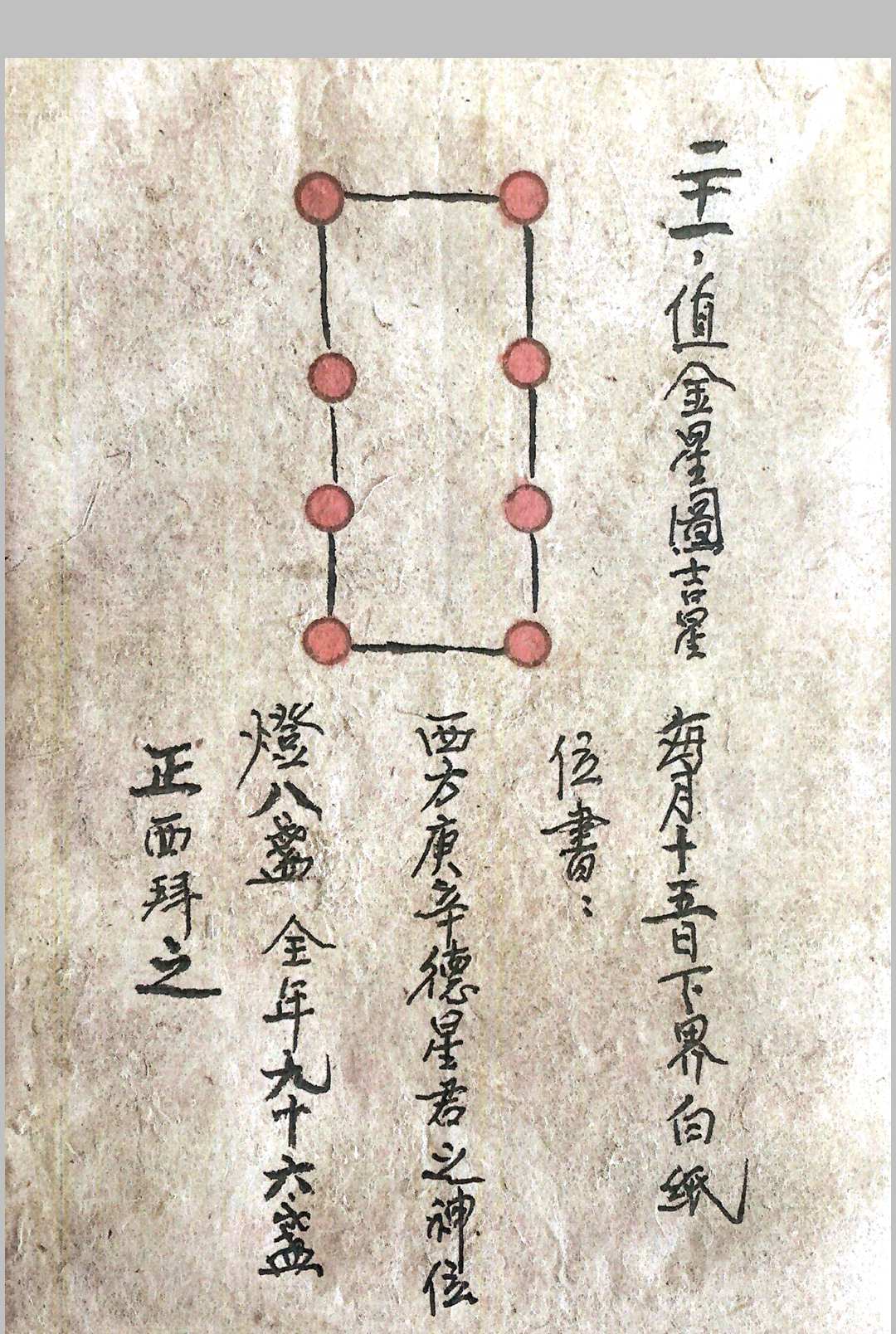 图片[16]-中华古籍网-专注古书收集面相九星照命图（彩绘）-中华古籍网-专注古书收集中华古籍网-专注古书收集