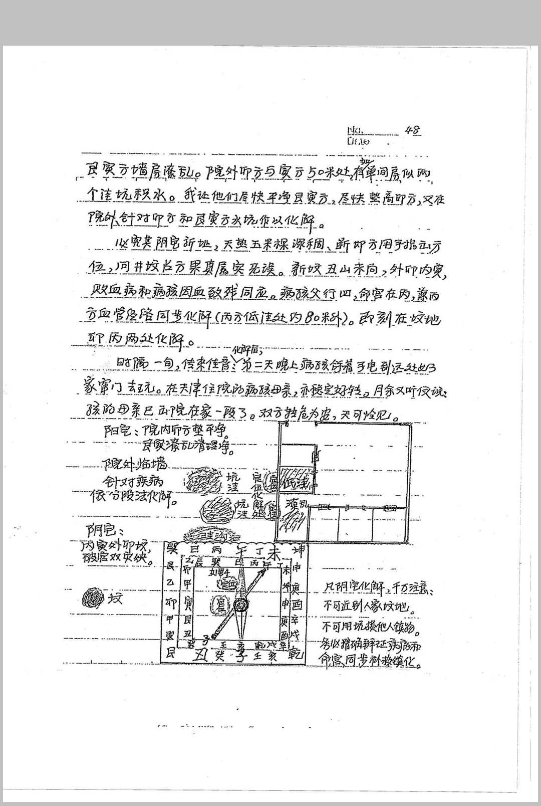 图片[19]-中华古籍网-专注古书收集罗盘秘宗（刘世存实用罗盘使用说明手抄本）-中华古籍网-专注古书收集中华古籍网-专注古书收集