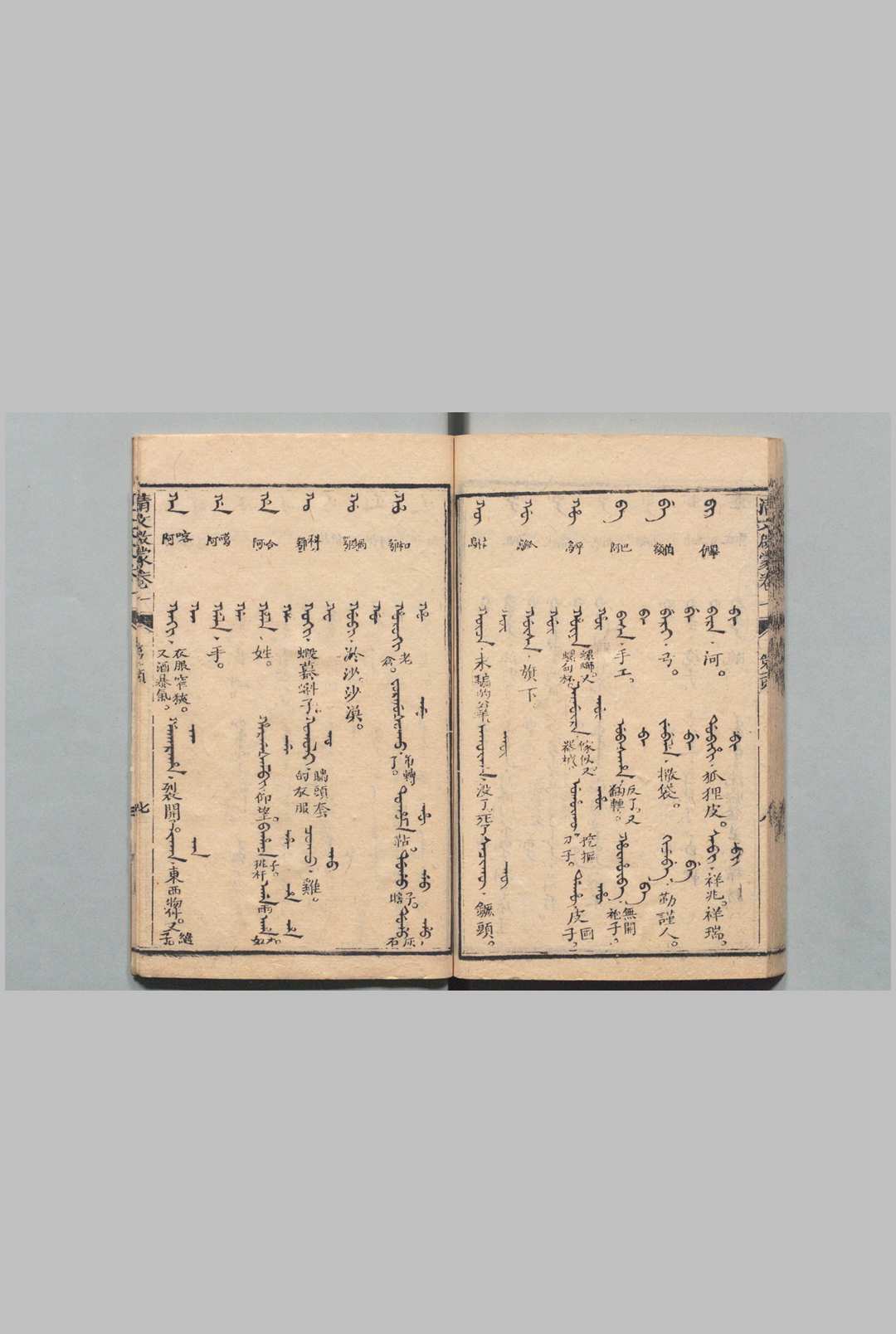 图片[3]中华古籍网-专注古书收集满汉字清文启蒙 ４卷 舞格 程明远 清刊本中华古籍网-专注古书收集中华古籍网