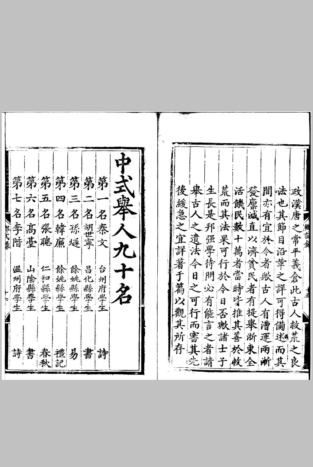 图片[4]中华古籍网-专注古书收集弘治五年浙江乡试录 一卷中华古籍网-专注古书收集中华古籍网