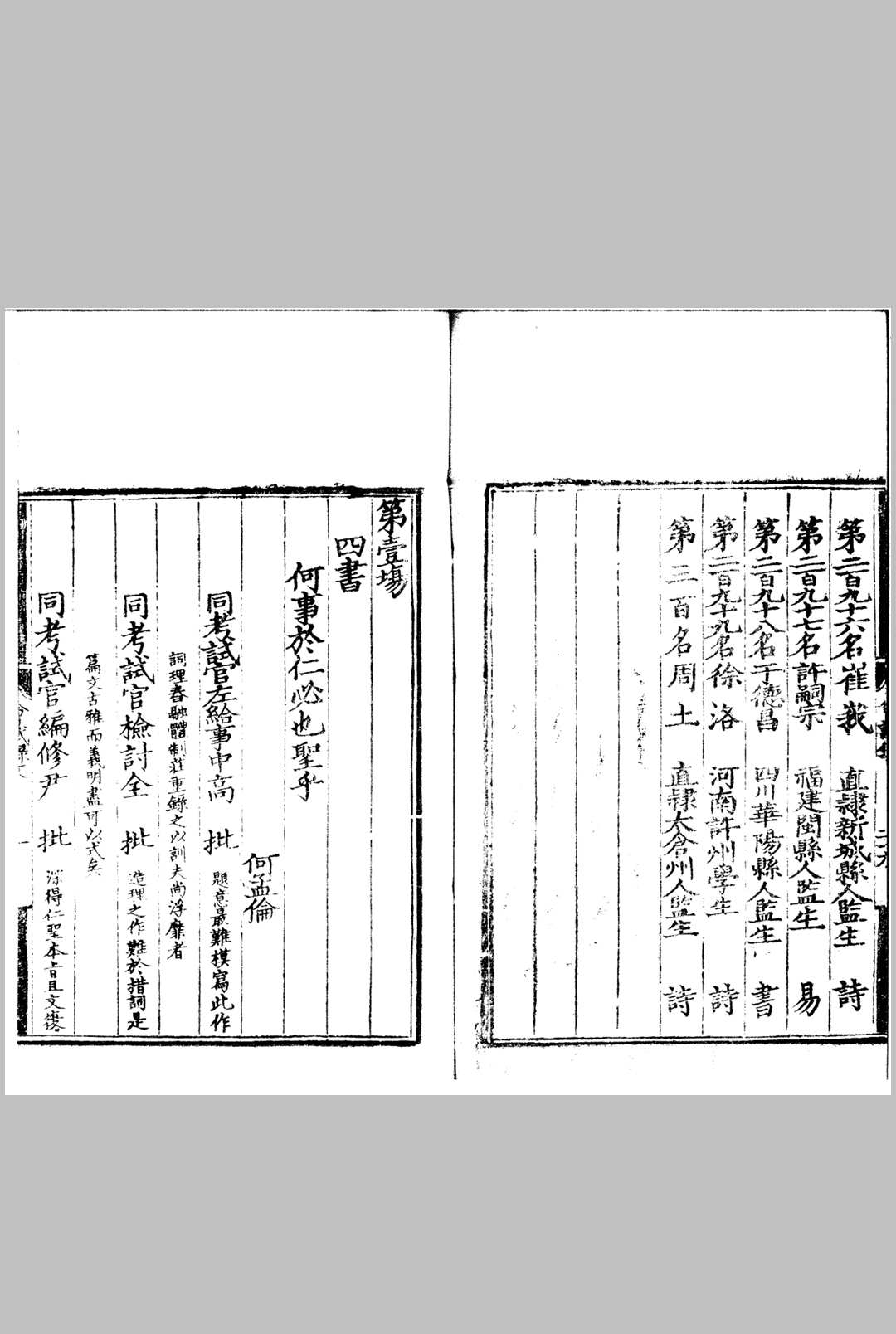 图片[6]中华古籍网-专注古书收集嘉靖二十年会试录 一卷中华古籍网-专注古书收集中华古籍网