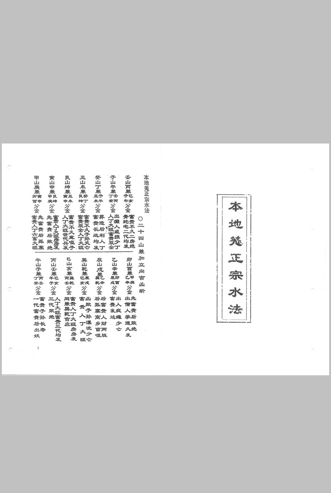 《本地羌正宗水法》中华古籍网-专注古书收集中华古籍网