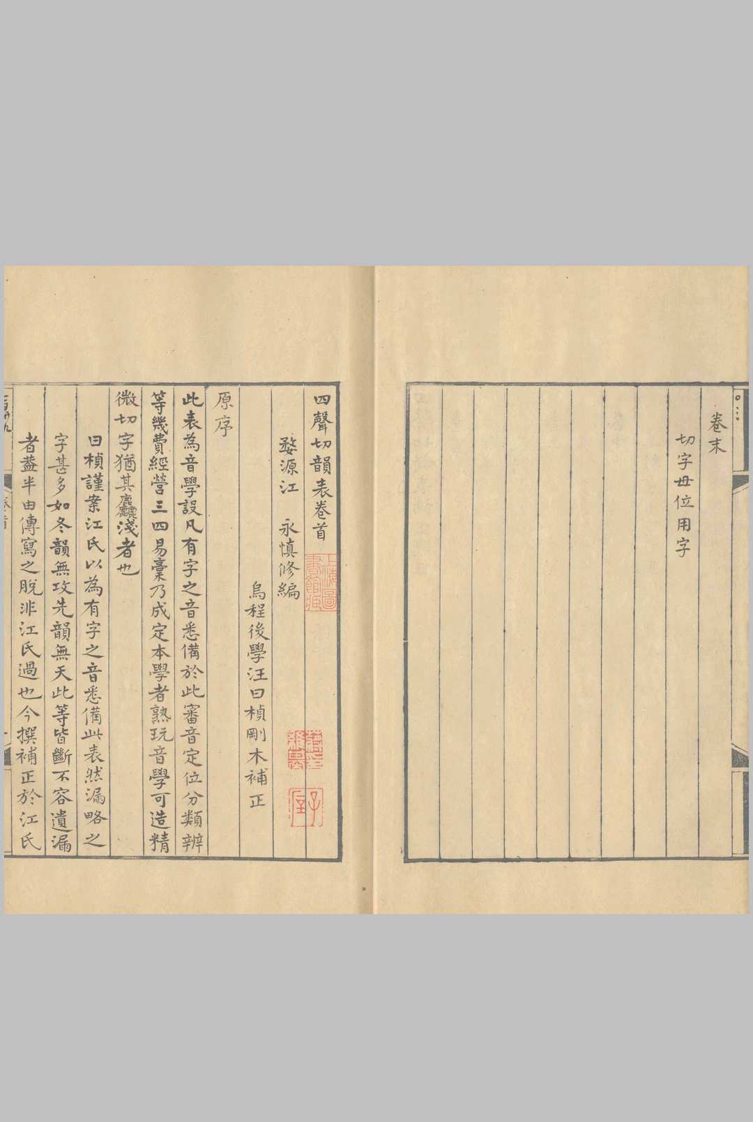 图片[4]中华古籍网-专注古书收集四声切韵表补正 三卷中华古籍网-专注古书收集中华古籍网