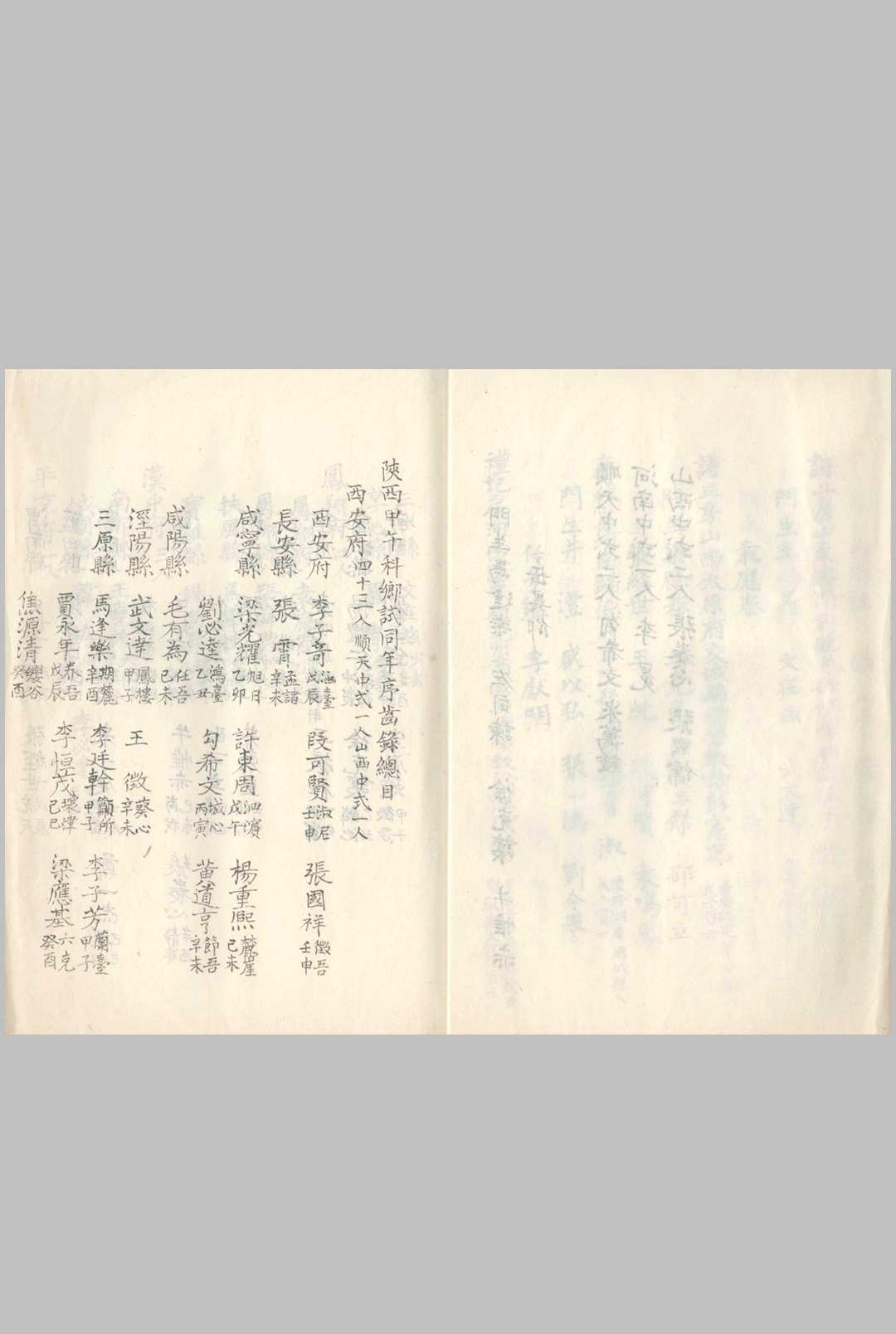 图片[3]中华古籍网-专注古书收集万历二十二年陕西乡试录 一卷中华古籍网-专注古书收集中华古籍网