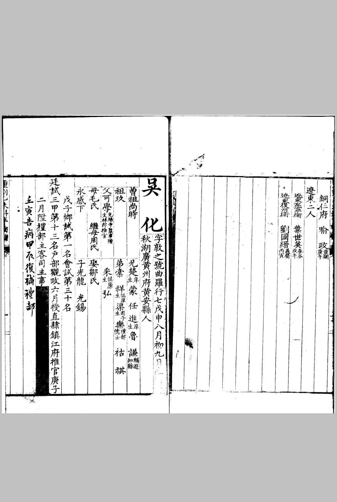 图片[3]中华古籍网-专注古书收集万历乙未科进士同年序齿录 一卷中华古籍网-专注古书收集中华古籍网