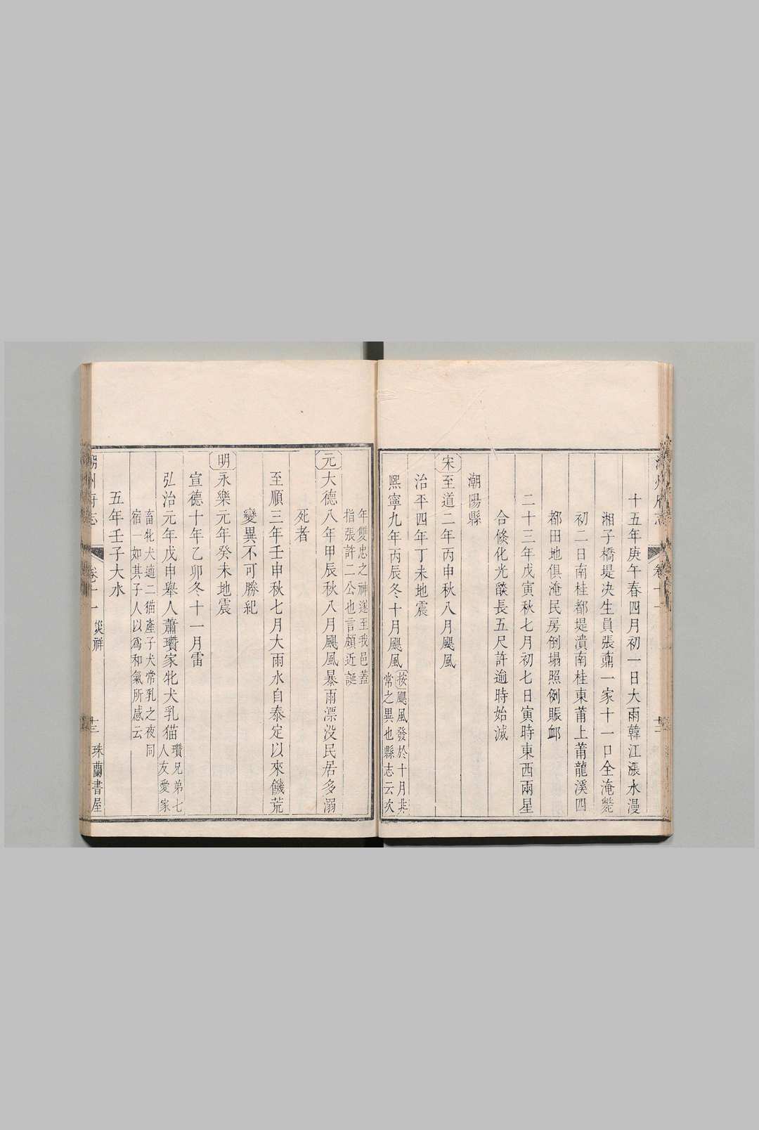 图片[8]中华古籍网-专注古书收集潮州府志 42卷 首１卷 周硕勲 清乾隆27年 , 珠兰书屋中华古籍网-专注古书收集中华古籍网