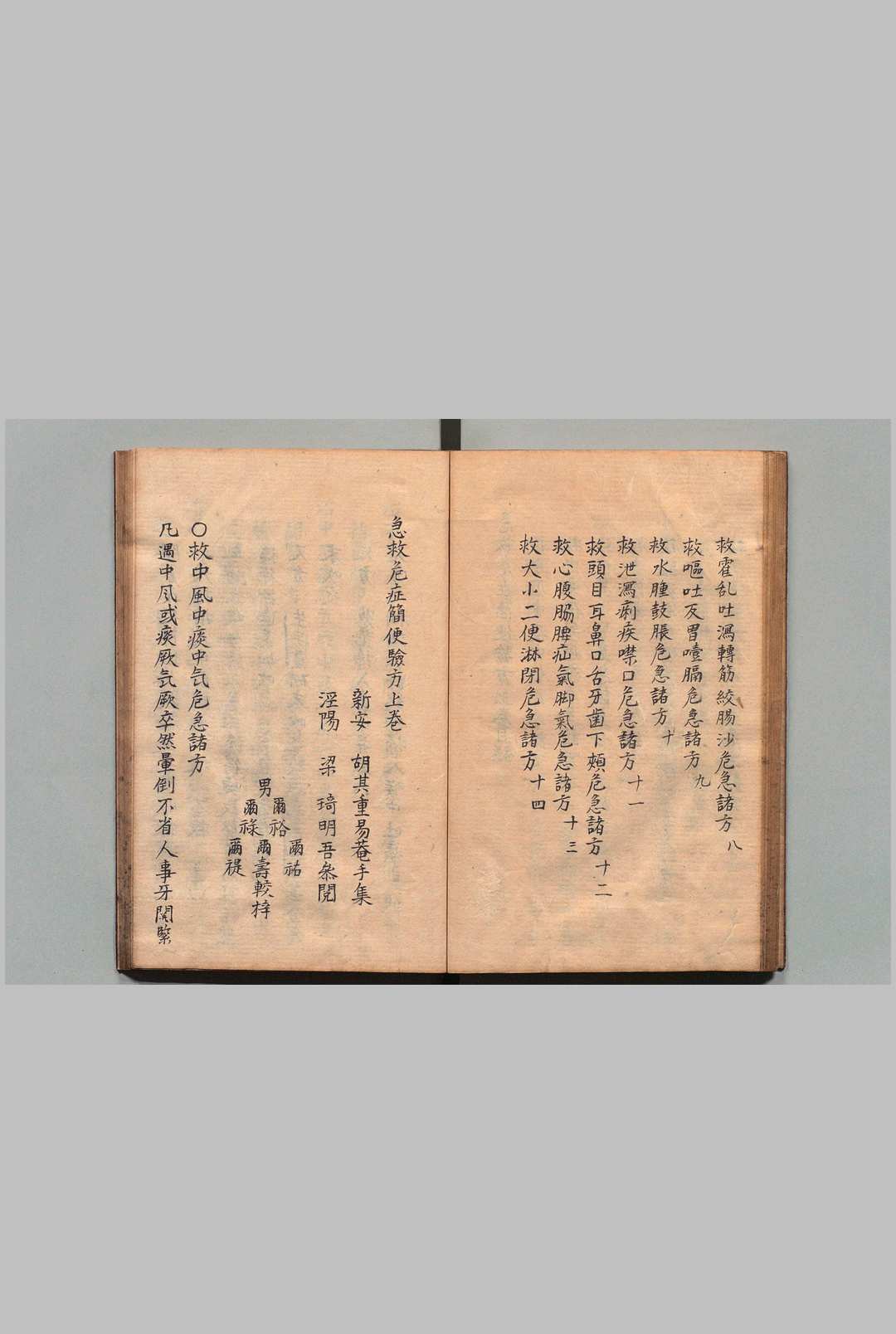图片[3]中华古籍网-专注古书收集急救危症简便验方 ２卷 续２卷 胡其重（清）写本 ,江户中华古籍网-专注古书收集中华古籍网