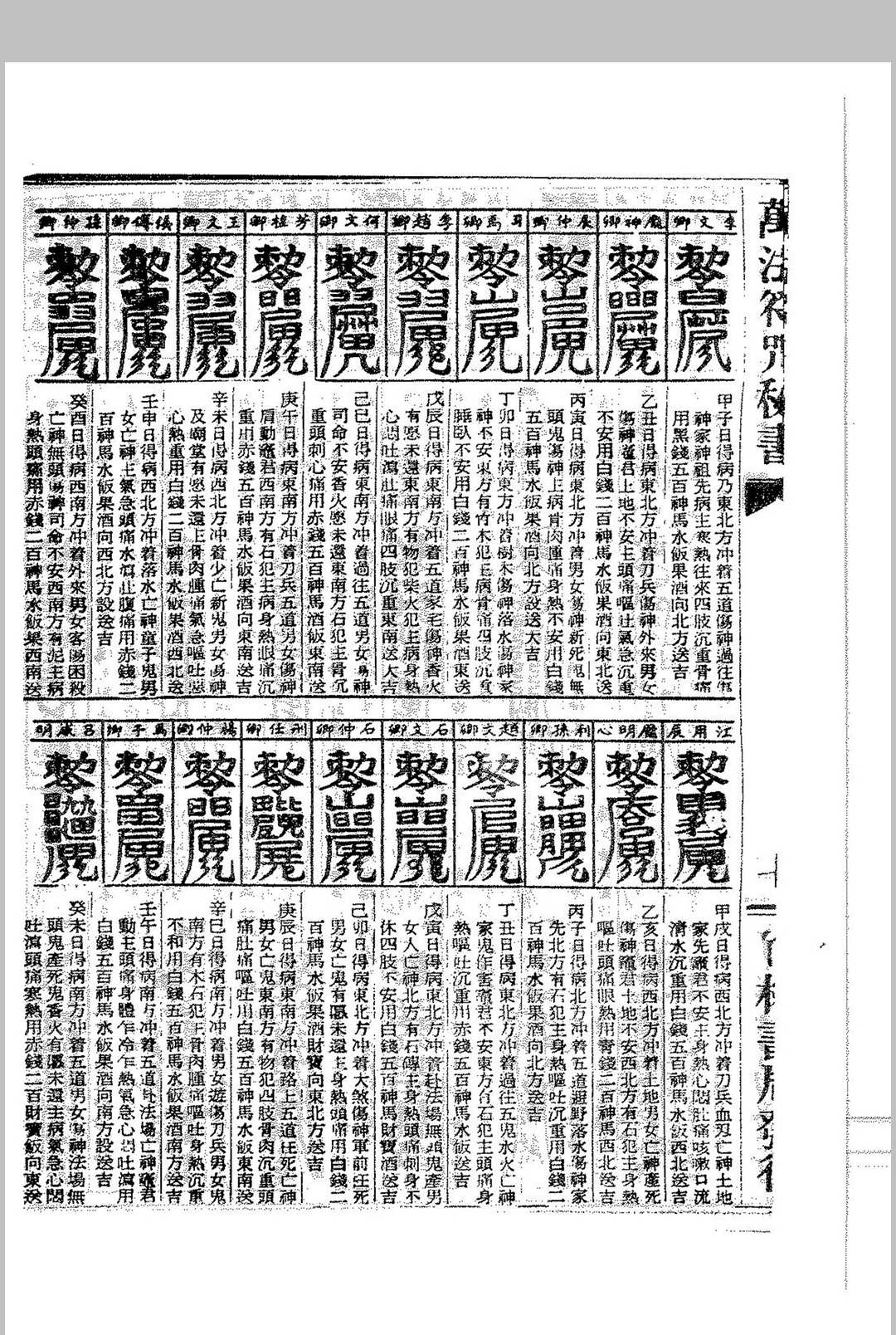 图片[14]中华古籍网-专注古书收集万法符咒秘书_附黄帝医学祝由十三科中华古籍网-专注古书收集中华古籍网