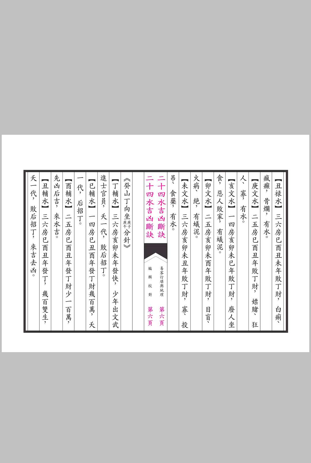 图片[8]中华古籍网-专注古书收集《二十四水吉凶断诀》中华古籍网-专注古书收集中华古籍网