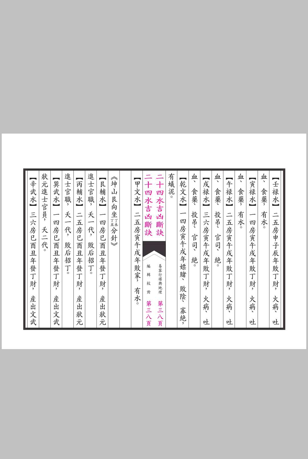 图片[4]中华古籍网-专注古书收集《二十四水吉凶断诀》中华古籍网-专注古书收集中华古籍网