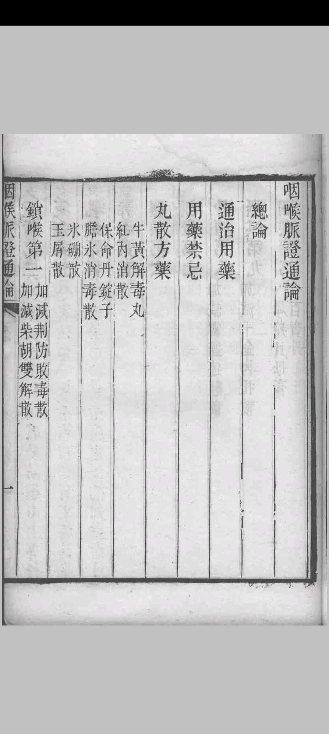 图片[3]中华古籍网-专注古书收集咽喉脉证通论 传为宗杭州千佛寺僧人著 1827中华古籍网-专注古书收集中华古籍网