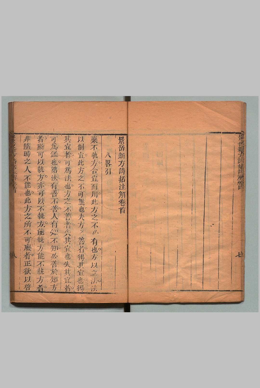 图片[3]中华古籍网-专注古书收集景岳新方诗括注解 ４卷 首１卷 林霔 陈念祖 清嘉庆元年中华古籍网-专注古书收集中华古籍网