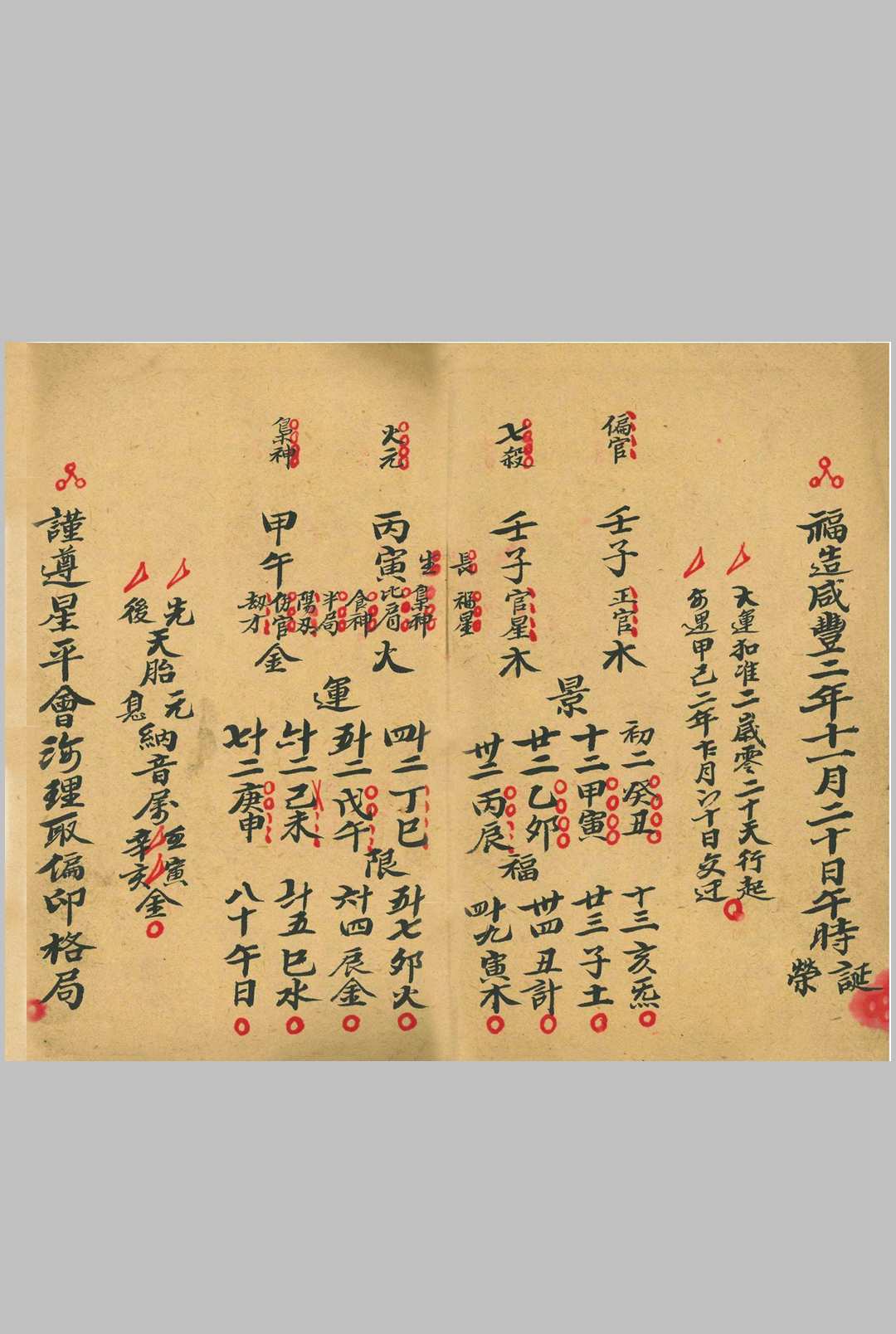 图片[3]中华古籍网-专注古书收集《福寿全书》流年命书中华古籍网-专注古书收集中华古籍网