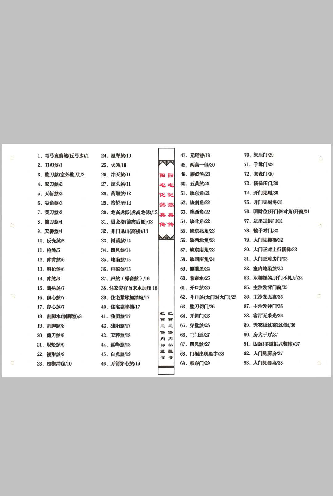 图片[2]中华古籍网-专注古书收集阳宅化煞秘本中华古籍网-专注古书收集中华古籍网